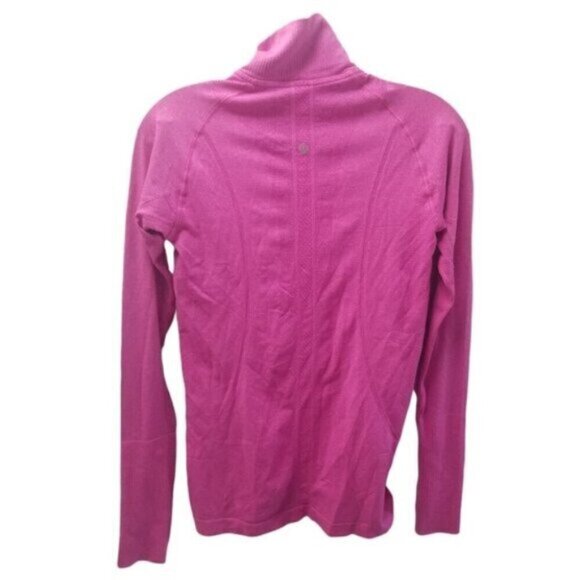 Lululemon Swiftly 1/2 Zip Pink Pullover Long Sleeve Shirt 6 - Picture 2 of 8
